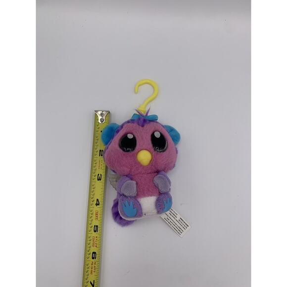 2019 Hatchimals Spinmaster Keychain Plush Flying Baby Monkey W/ Wings And Sounds - Picture 1 of 5